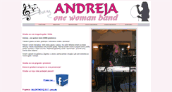Desktop Screenshot of andreja-glazba.com